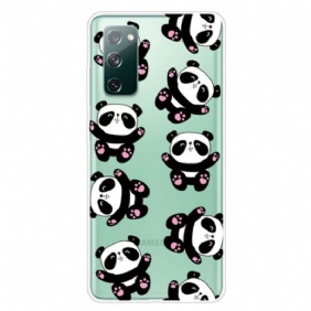 Telefoonhoesje voor Samsung Galaxy S20 FE Top Panda's Plezier