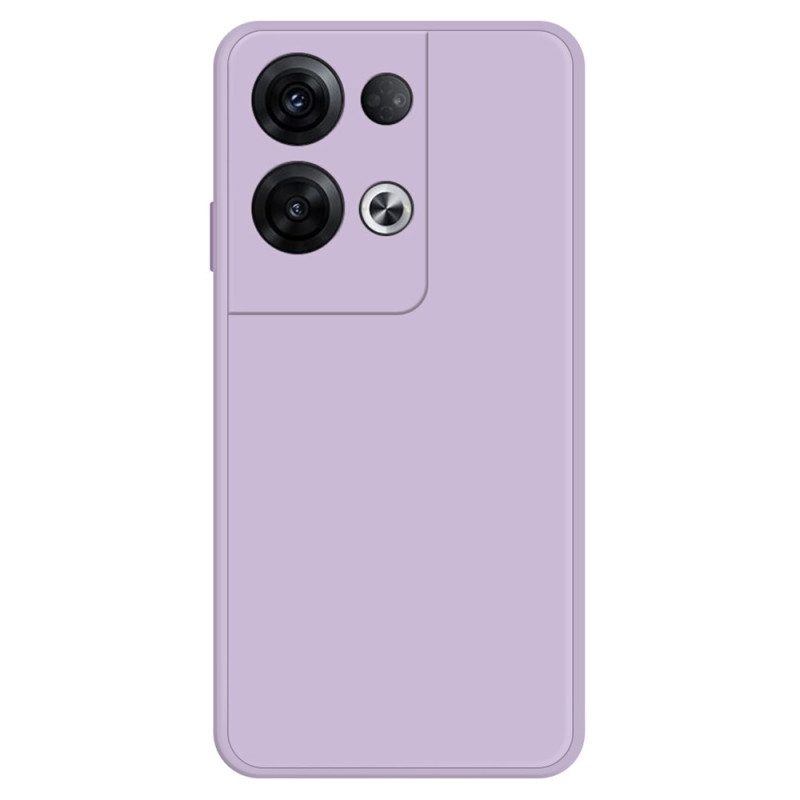 Hoesje voor Oppo Reno 8 Pro Interieur Van Siliconen Microvezel