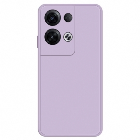 Hoesje voor Oppo Reno 8 Pro Interieur Van Siliconen Microvezel