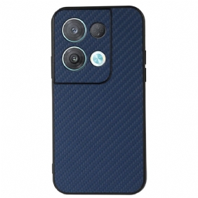 Hoesje voor Oppo Reno 8 Pro Koolstofvezel