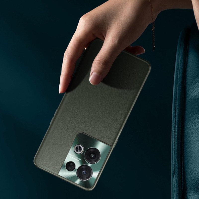 Hoesje voor Oppo Reno 8 Pro Premium Kunstleer