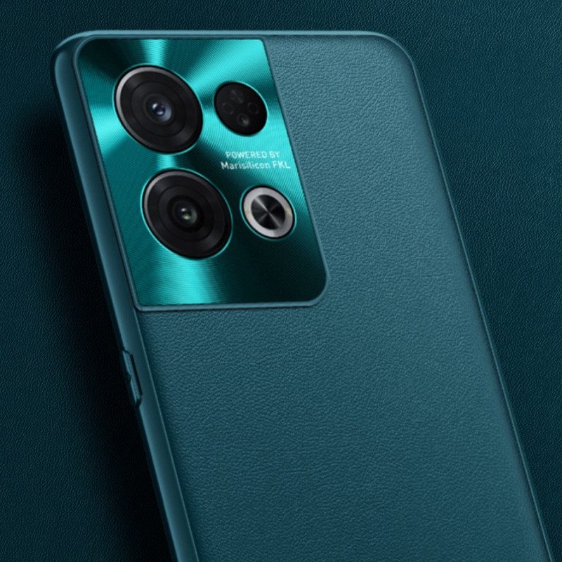 Hoesje voor Oppo Reno 8 Pro Premium Kunstleer