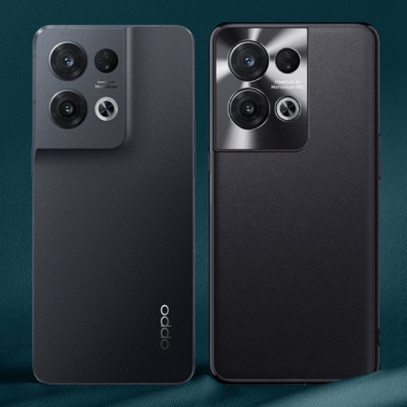 Hoesje voor Oppo Reno 8 Pro Premium Kunstleer