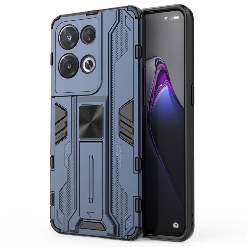 Hoesje voor Oppo Reno 8 Pro Verticale En Horizontale Verwijderbare Steun