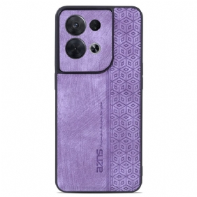 Telefoonhoesje voor Oppo Reno 8 Pro Azns Ledereffect