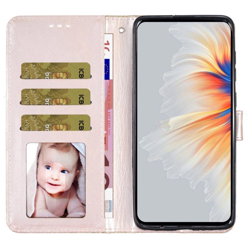 Bescherming Hoesje Oppo A98 5g Pailletten Met Bandjes