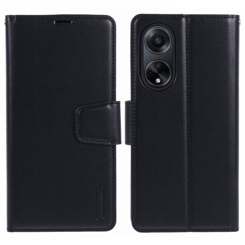 Flip Case Leren Oppo A98 5g Molenserie Hanman