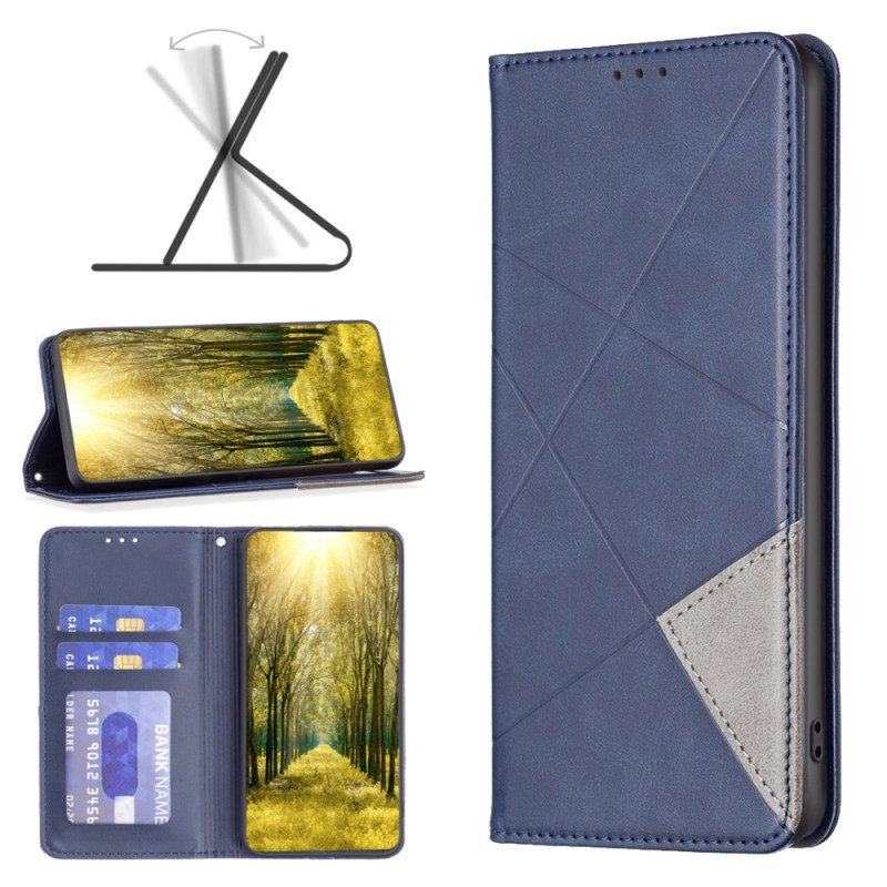 Folio-hoesje Oppo A98 5g Telefoonhoesje Geometrisch Patroon