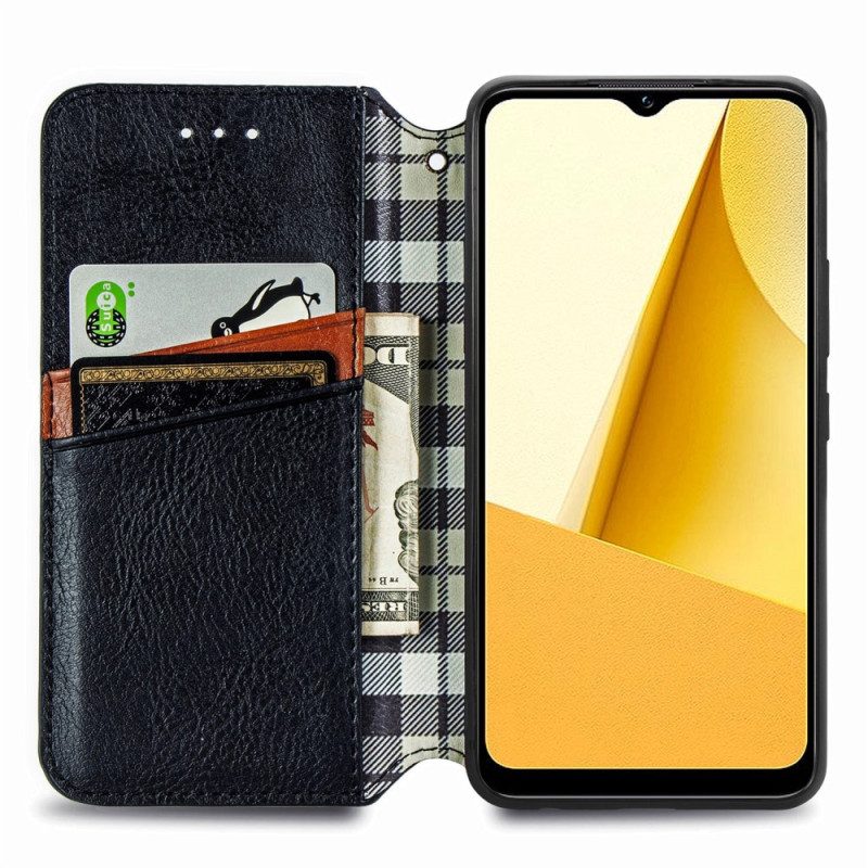 Bescherming Hoesje voor Vivo Y16 Folio-hoesje 3d Patroon