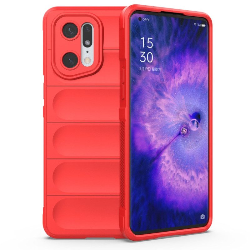 Hoesje voor Oppo Find X5 Pro Antislip