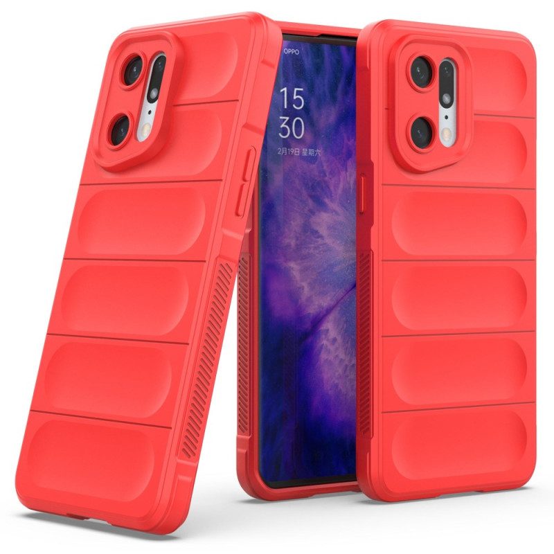 Hoesje voor Oppo Find X5 Pro Antislip