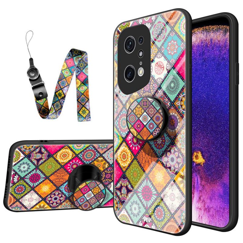 Hoesje voor Oppo Find X5 Pro Lapwerk Magnetische Houder