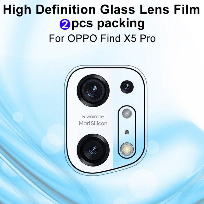 Oppo Find X5 Pro Beschermlens Van Gehard Glas