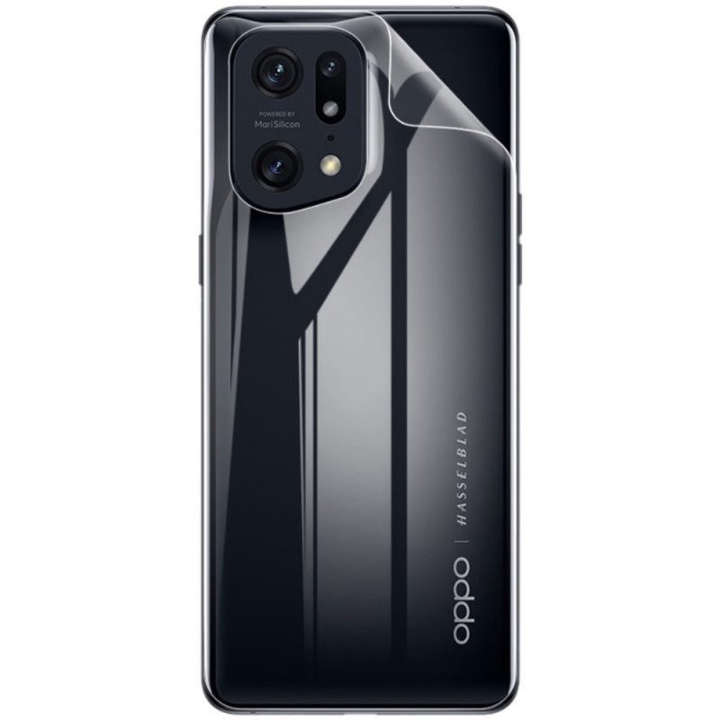 Oppo Find X5 Pro Scherm- En Rugbeschermingsfolie