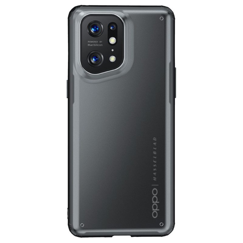 Telefoonhoesje voor Oppo Find X5 Pro Bevroren