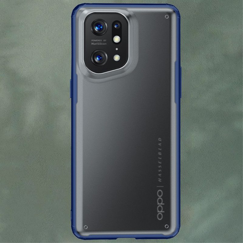 Telefoonhoesje voor Oppo Find X5 Pro Bevroren