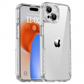 Telefoonhoesje voor iPhone 15 Transparant Getint Ipaky