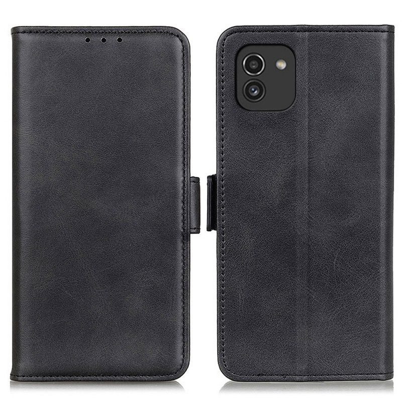 Folio-hoesje voor Samsung Galaxy A03 Flip Case Dubbele Klep