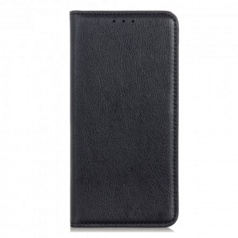 Bescherming Hoesje voor Motorola Edge 20 Lite Folio-hoesje Elegantie Split Litchi Leer