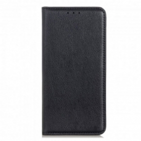 Bescherming Hoesje voor Motorola Edge 20 Lite Folio-hoesje Elegantie Split Litchi Leer