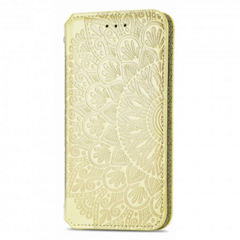 Bescherming Hoesje voor Motorola Edge 20 Lite Folio-hoesje Mandala