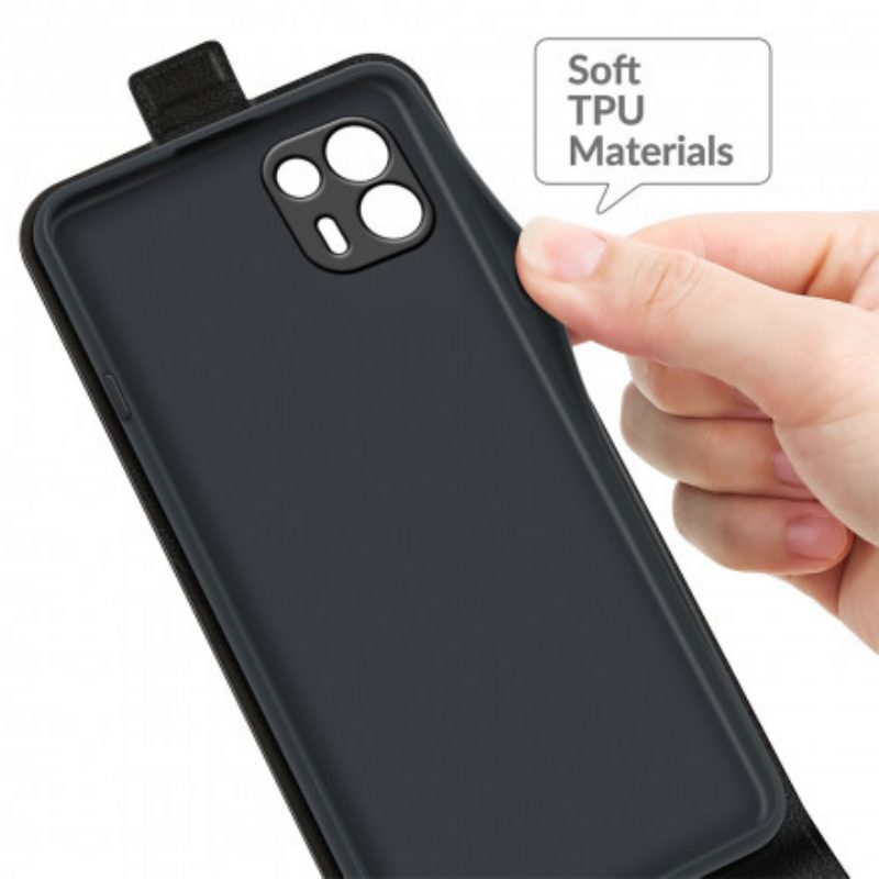 Folio-hoesje voor Motorola Edge 20 Lite Flip Case Opvouwbaar