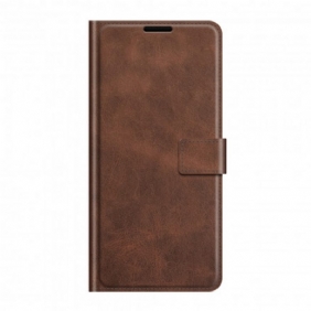 Leren Hoesje voor Motorola Edge 20 Lite Slank Extreem Leereffect