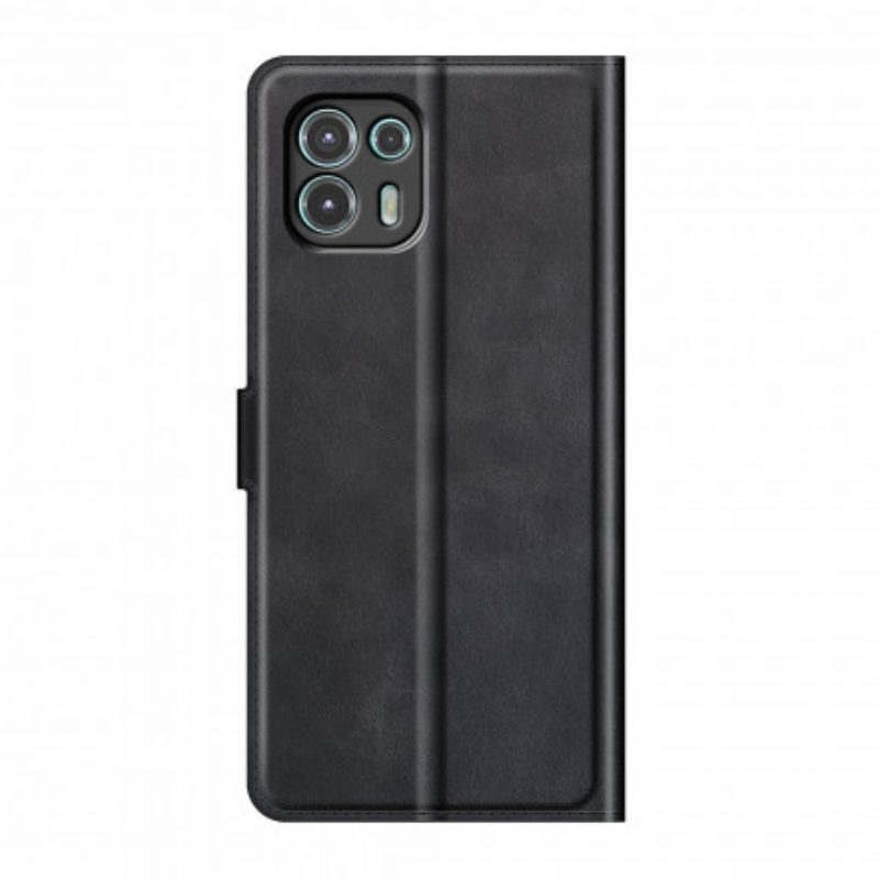 Leren Hoesje voor Motorola Edge 20 Lite Slank Extreem Leereffect