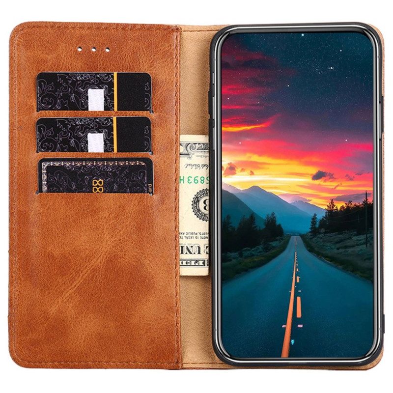 Bescherming Hoesje voor Oppo Reno 8 Folio-hoesje Decoratieve Klinknagels