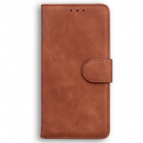 Flip Case voor Oppo Reno 8 Couture-leereffect