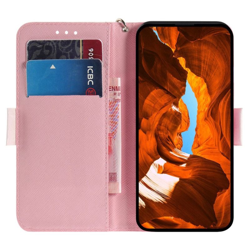 Folio-hoesje voor Oppo Reno 8 Pomp Met Riem