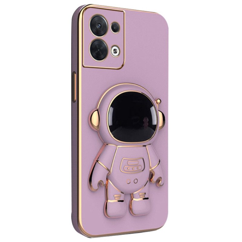 Hoesje voor Oppo Reno 8 Kosmonaut Beugel