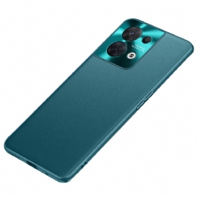 Hoesje voor Oppo Reno 8 Premium Kunstleer