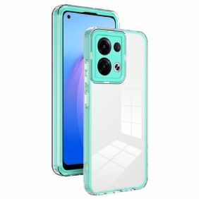 Hoesje voor Oppo Reno 8 Transparante Hybride