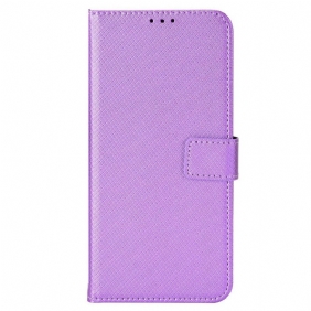 Leren Hoesje voor Oppo Reno 8 Met Ketting Stijlvol Imitatieleer Met Bandjes