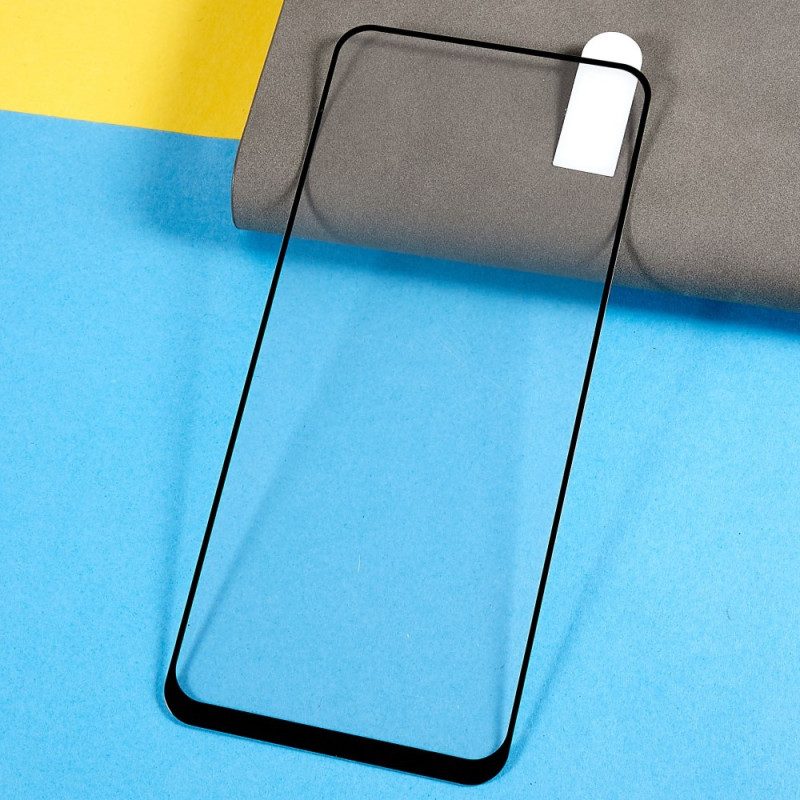 Oppo Reno 8 Screenprotector Van Gehard Glas Zwarte Randen