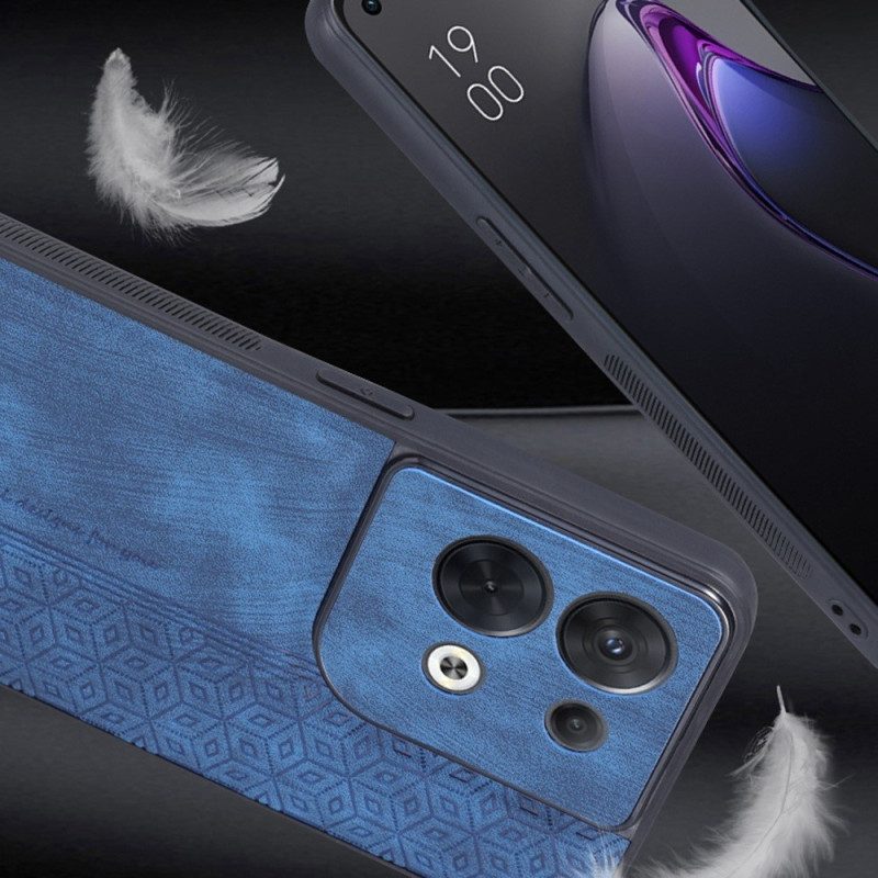 Telefoonhoesje voor Oppo Reno 8 Azns Ledereffect