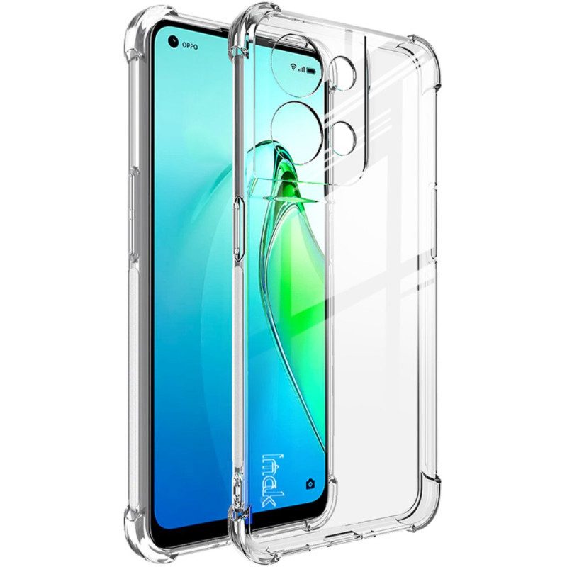 Telefoonhoesje voor Oppo Reno 8 Transparante Airbags Imak