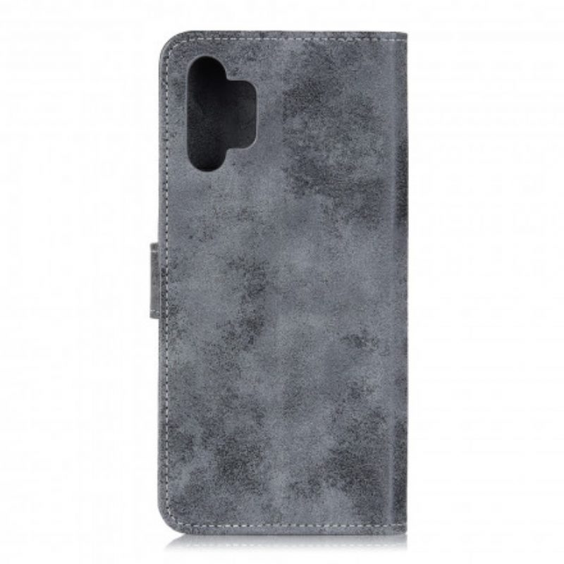 Folio-hoesje voor Samsung Galaxy A32 Vintage Kunstleer