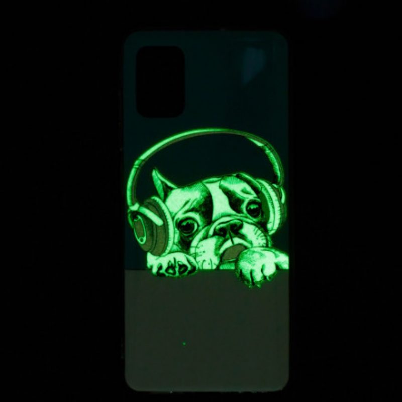 Hoesje voor Samsung Galaxy A32 Fluorescerende Hond