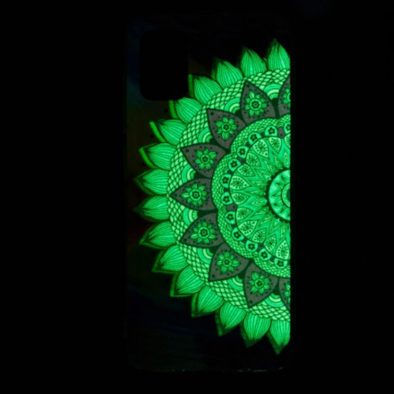 Hoesje voor Samsung Galaxy A32 Fluorescerende Kleurrijke Mandala