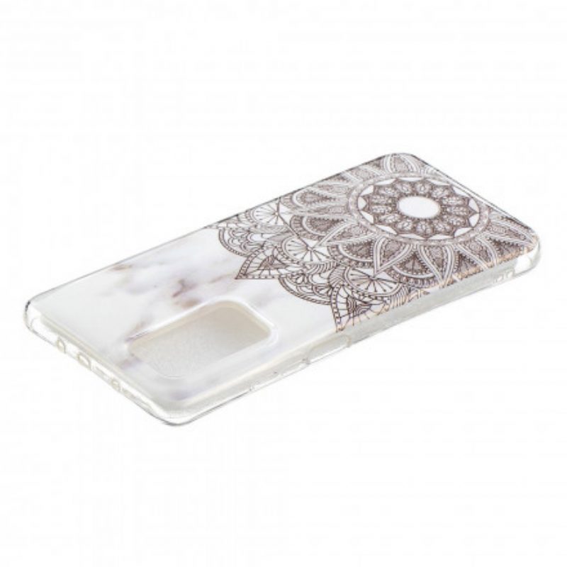 Hoesje voor Samsung Galaxy A32 Gemarmerde Mandala