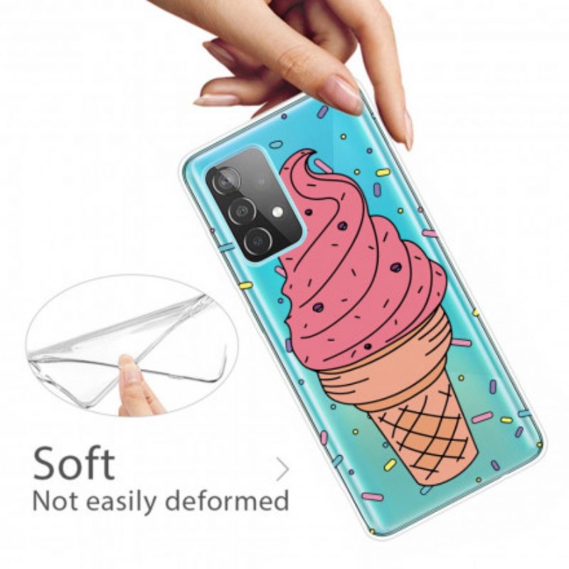 Hoesje voor Samsung Galaxy A32 Ijsje