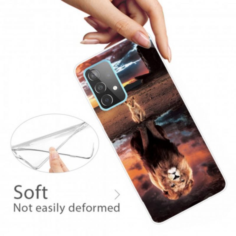 Hoesje voor Samsung Galaxy A32 Kittens Droom