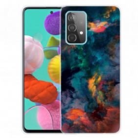 Hoesje voor Samsung Galaxy A32 Kleurrijke Wolken