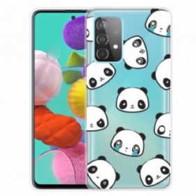 Hoesje voor Samsung Galaxy A32 Sentimentele Panda's