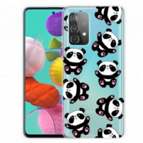 Hoesje voor Samsung Galaxy A32 Top Panda's Plezier