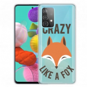 Hoesje voor Samsung Galaxy A32 Vos / Gek Als Een Vos