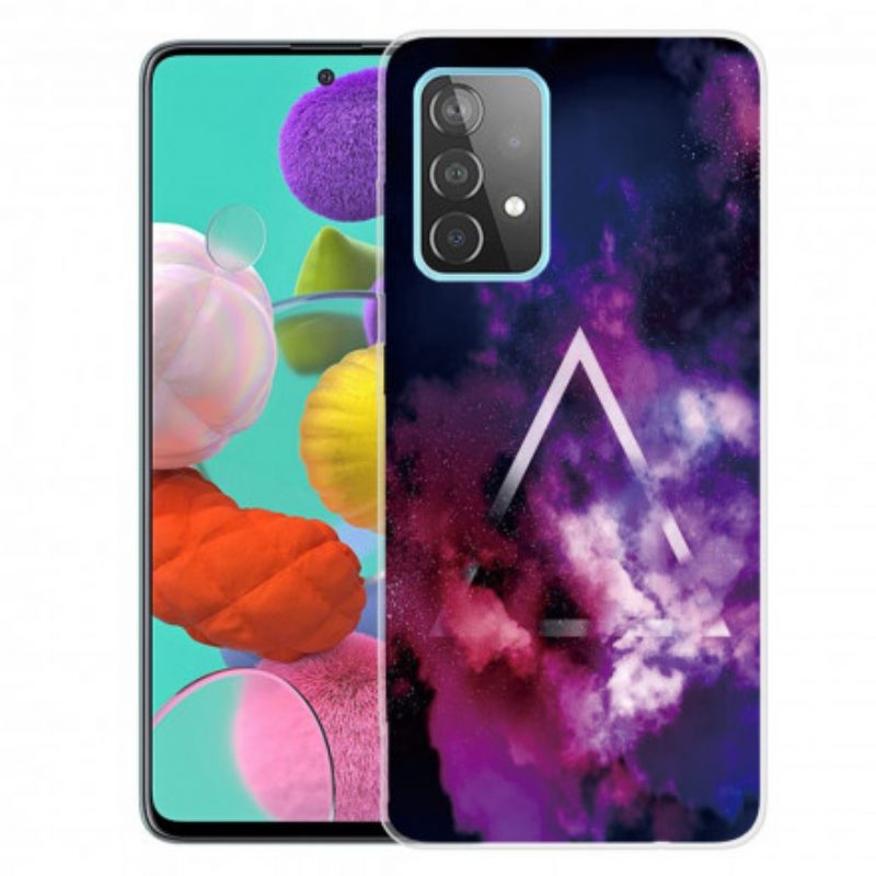 Telefoonhoesje voor Samsung Galaxy A32 Flexibele Geometrie