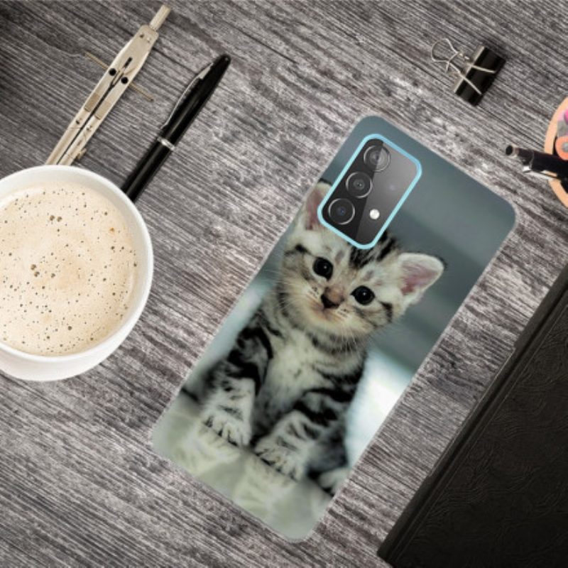 Telefoonhoesje voor Samsung Galaxy A32 Katje Katje